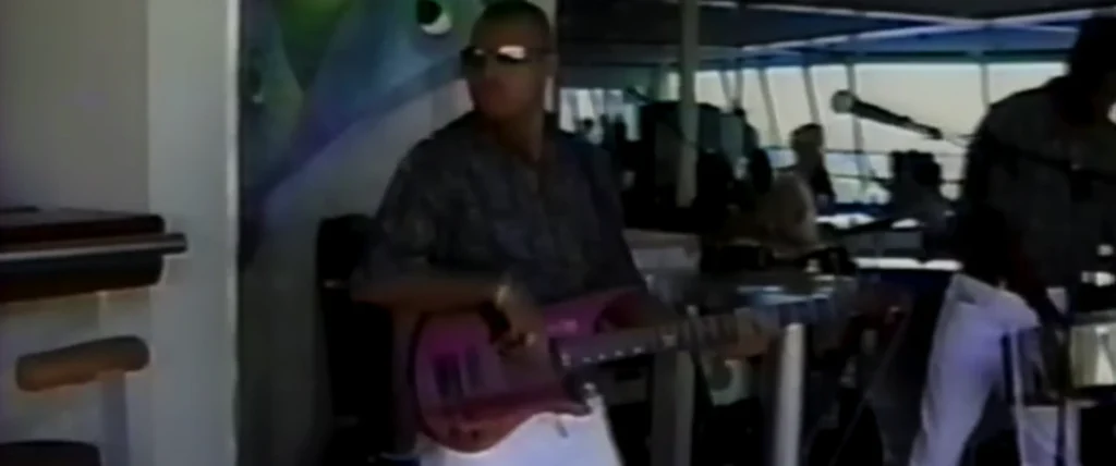 The night Amy Bradley disappeared, she was dancing with a bass player on the cruise ship, Alastair Douglas.